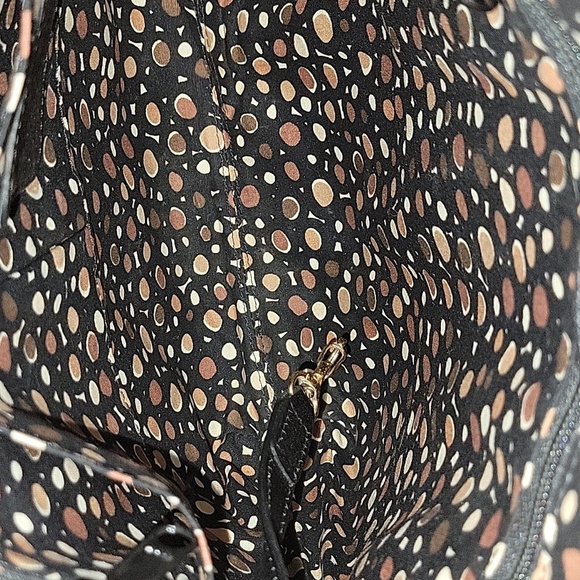 Brighton Black and Brown Leather Tote Bag - Picture 11 of 13